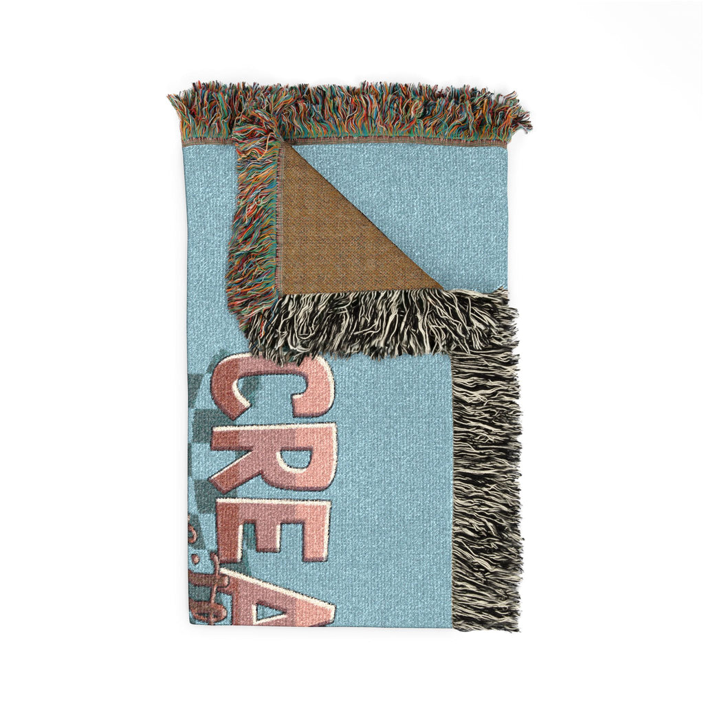 Created With Purpose Woven Blanket — Inspirational Butterfly Throw
