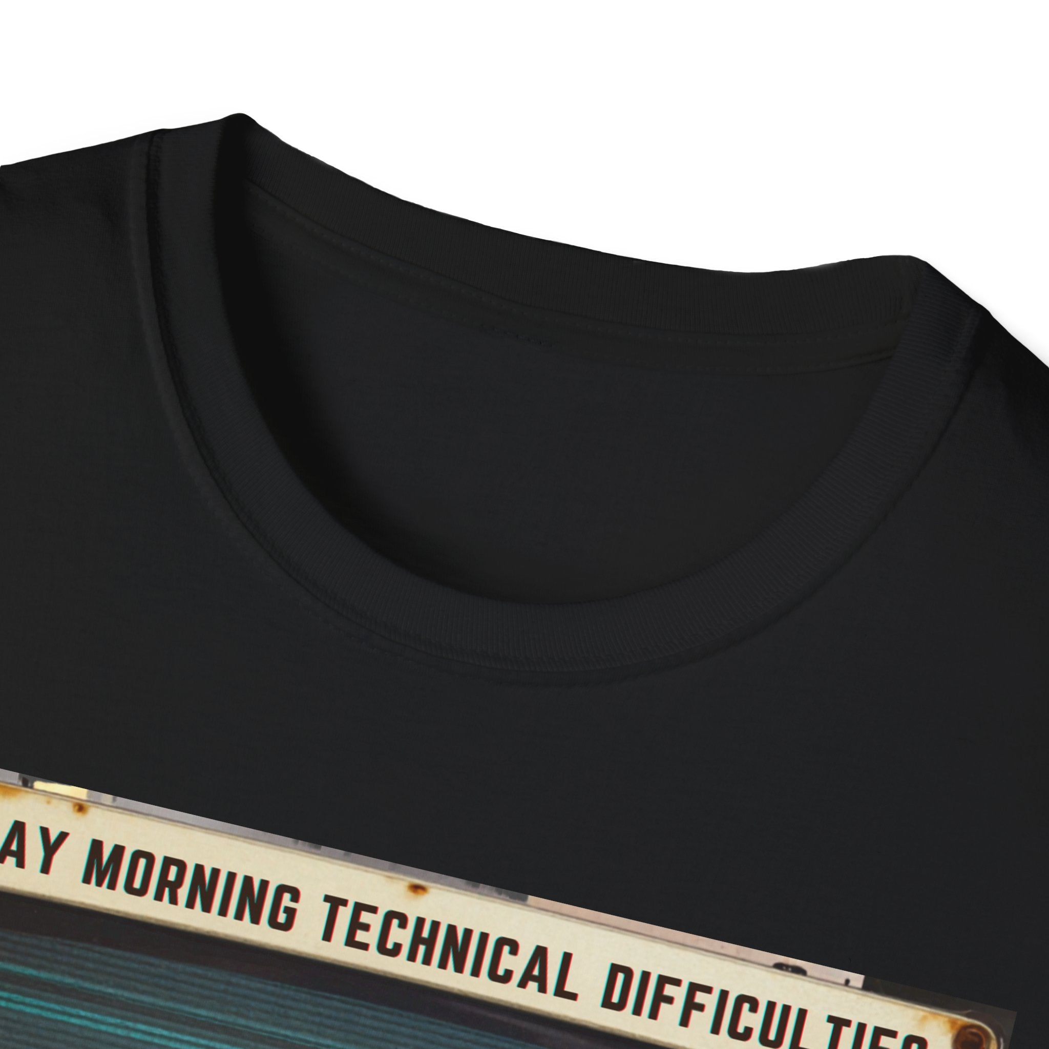 T-Shirt - "Sunday Morning Technical Difficulties" Vintage VHS Graphic