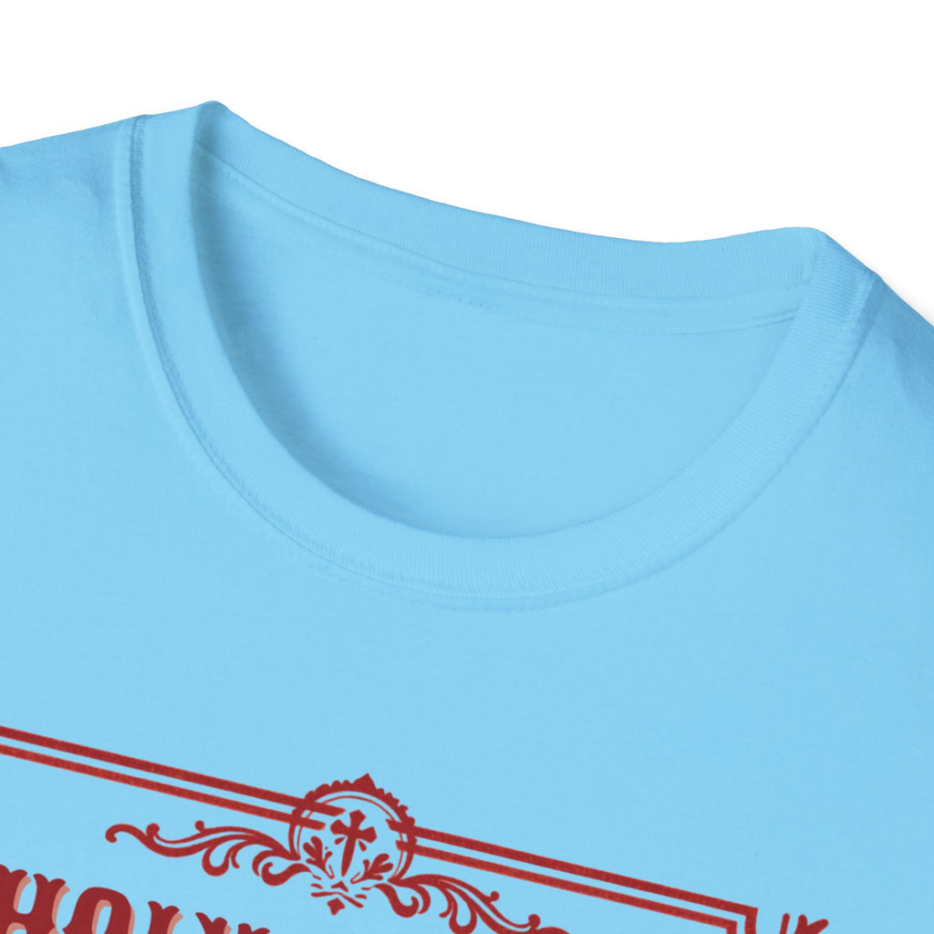 Holy Water & Ibuprofen T-Shirt — Funny Gen X Survival Tee