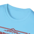 Holy Water & Ibuprofen T-Shirt — Funny Gen X Survival Tee