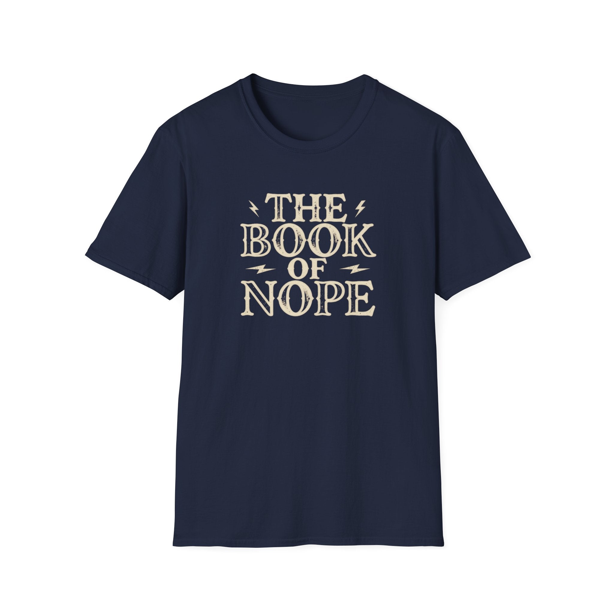 T‑Shirt — "The Book of Nope" Graphic Tee