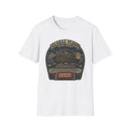 Global Flood Travel Badge T-Shirt – Vintage Ark Graphic Tee ("Unsubscribe from Humanity")