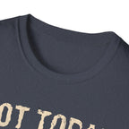 Not Today Satan I’m Busy T‑Shirt — Funny Christian Faith Graphic Tee