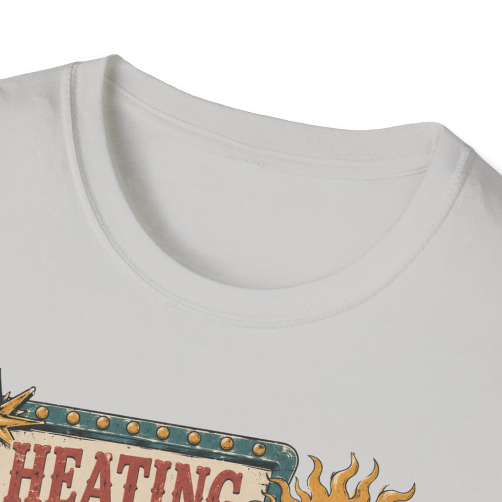 Heating & Cooling System T-Shirt — Retro HVAC Vacation Vibes Tee