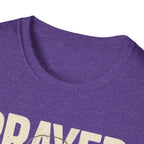 Prayer Warrior T-Shirt — Meditative Jesus Graphic Tee