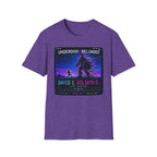 David vs Goliath Retro T-Shirt — "Underdog: Reloaded" Neon Graphic Tee