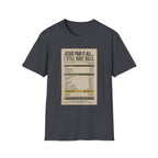 Jesus Paid It All Receipt Tee — 'I Still Have Bills' Christian Humor T-Shirt