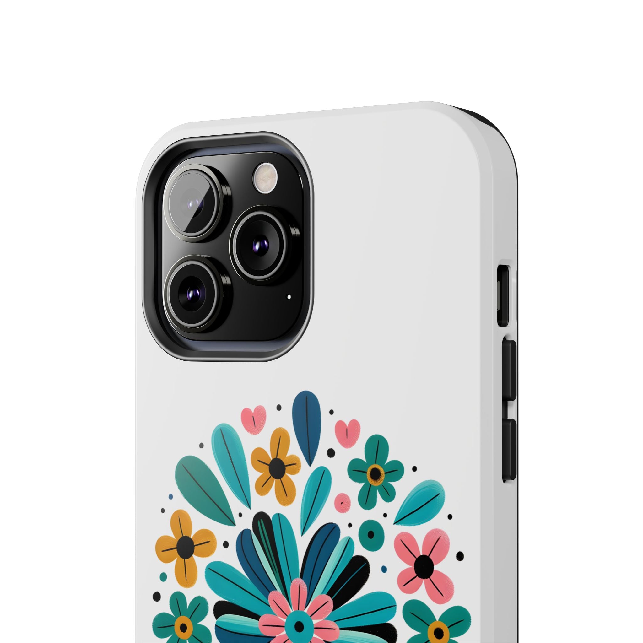 Tough Phone Case — “Love Like Jesus” Floral Christian iPhone Case