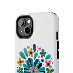 Tough Phone Case — “Love Like Jesus” Floral Christian iPhone Case