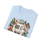 Inspirational T-Shirt — "God Is Still Writing Your Story" Floral Faith Tee
