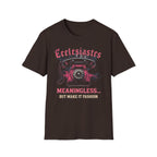 Ecclesiastes Retro Phone T-Shirt — "Meaningless... But Make It Fashion" Graphic Tee