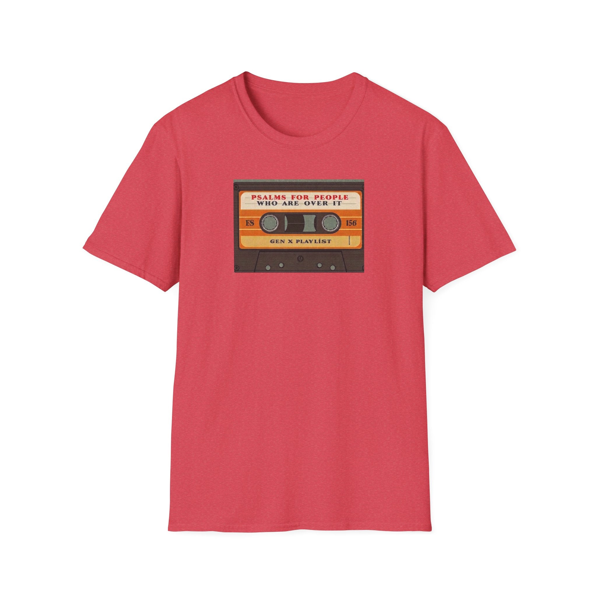 Retro Cassette T-Shirt — "Mixtapes for People Who Are Over It" Vintage Music Tee