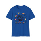 God Is So Much Bigger Than… T‑Shirt — Inspirational Christian Faith Tee with Cute Icons