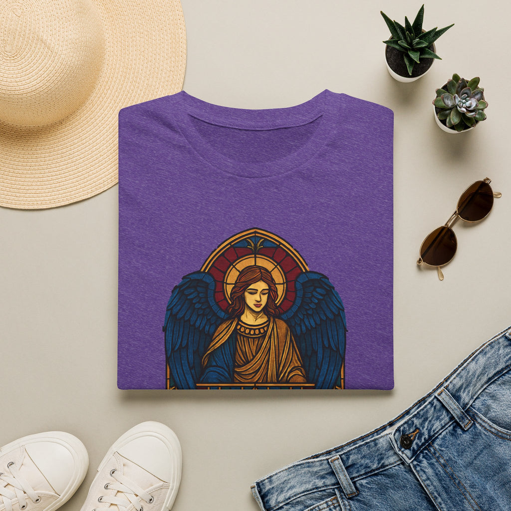 Heaven Sent--Stained Glass Angel T-Shirt