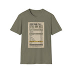 Jesus Paid It All Receipt Tee — 'I Still Have Bills' Christian Humor T-Shirt