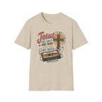 Jesus Can Fix My Mess T-Shirt — Retro Cassette Christian Tee