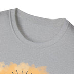 Be The Light Graphic T-Shirt — Floral Lightbulb Inspirational Tee