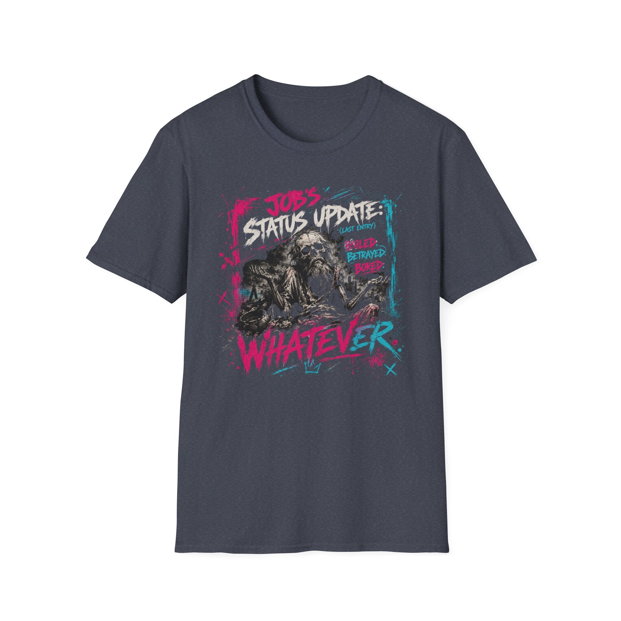 Whatever Status Update T-Shirt – Funny Sarcastic Graphic Tee
