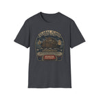 Global Flood Travel Badge T-Shirt – Vintage Ark Graphic Tee ("Unsubscribe from Humanity")