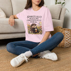 "Spiritually Mature, Emotionally Feral" Hedgehog Graphic Tee