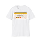 T-Shirt — "Powered by Jesus and Sarcasm" Graphic Tee