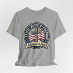 Faith Family Freedom Tee | patriotic, faith-based, vintage Americana