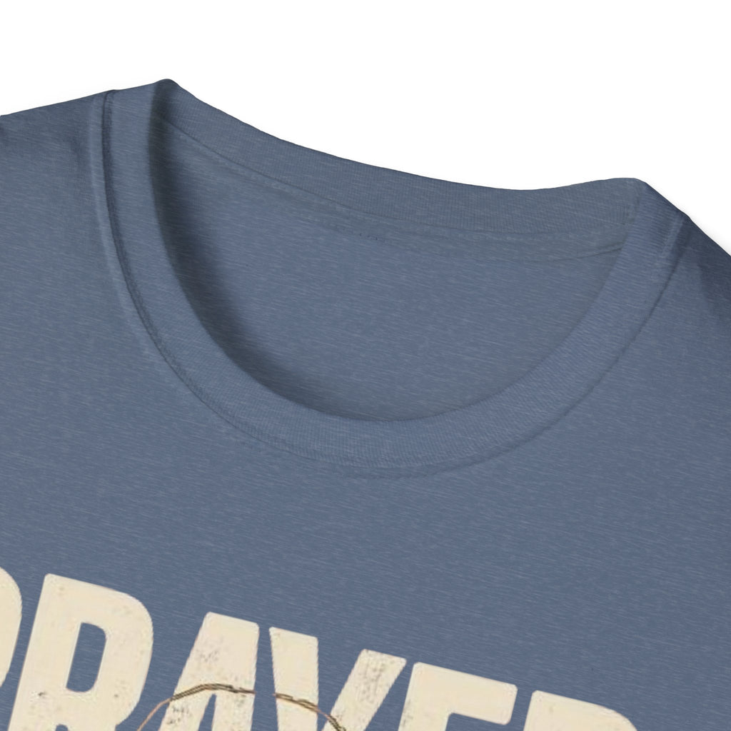 Prayer Warrior T-Shirt — Meditative Jesus Graphic Tee