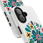 Tough Phone Case — “Love Like Jesus” Floral Christian iPhone Case