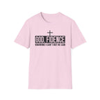 Faith Confidence T-Shirt — "God. Fidence" Christian Inspirational Tee