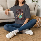 Too Saved For This T-Shirt — Retro Woman Graphic Christian Faith Tee