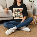 Raised on Prayer T-Shirt — Vintage Faith & Nostalgia Tee