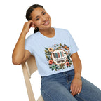 Inspirational T-Shirt — "God Is Still Writing Your Story" Floral Faith Tee