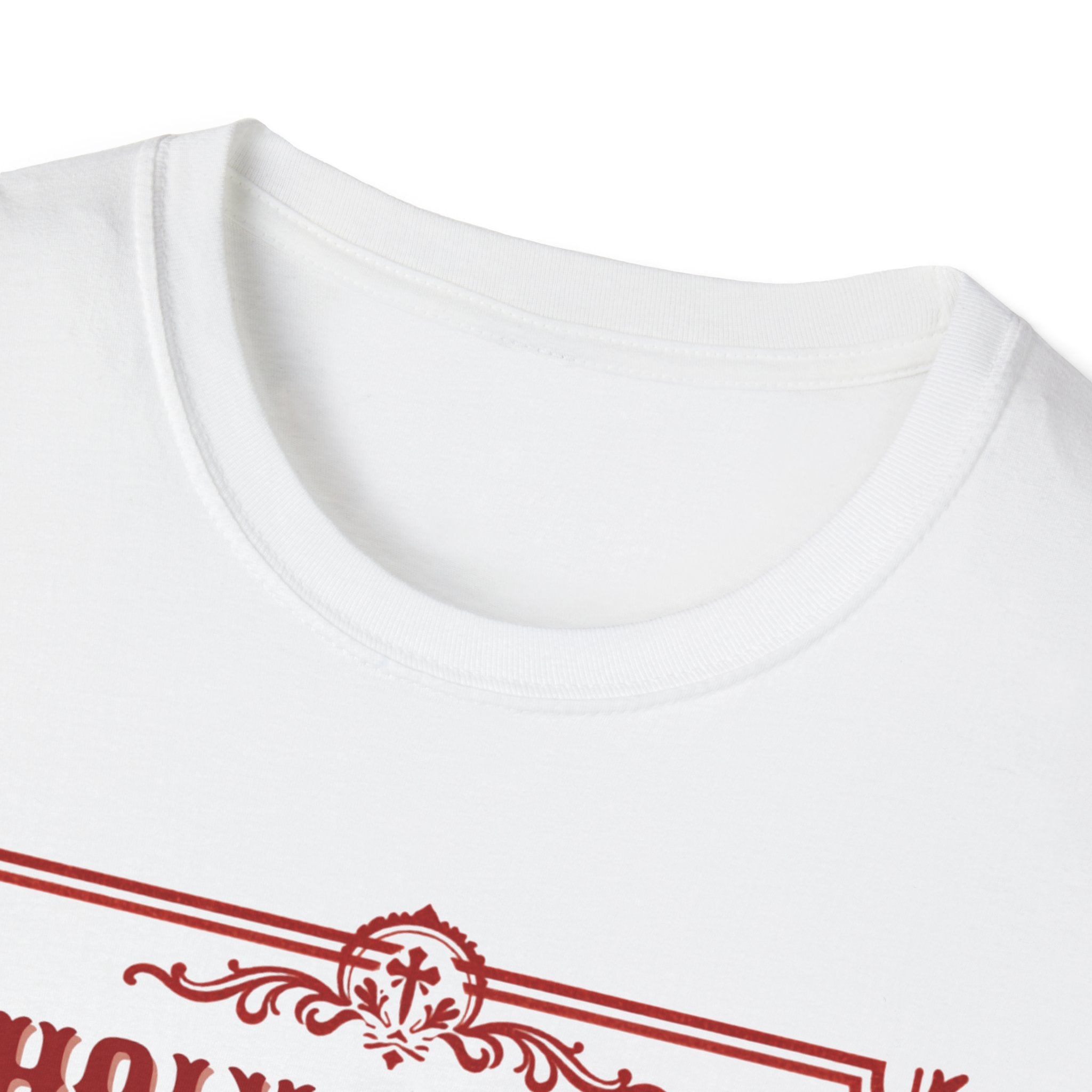 Holy Water & Ibuprofen T-Shirt — Funny Gen X Survival Tee