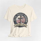 Faith Family Freedom Tee | patriotic, faith-based, vintage Americana