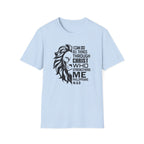Philippians 4:13 Lion T-Shirt – "I Can Do All Things Through Christ" Christian Tee